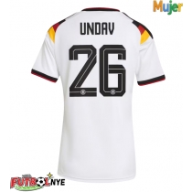 Camiseta Alemania Deniz Undav #26 Primera Equipación para mujer Mundial 2026 manga corta